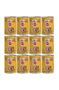 Pedigree Tavuklu Konserve Köpek Yaş Mama 400 G x12