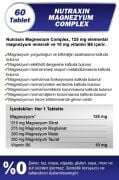Nutraxin Magnezyum Complex 2. %50 - 2x60 Tablet - Bisiglinat - Taurat - Malat - Sitrat - B6
