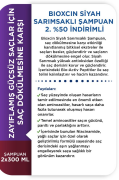 Bioxcin Siyah Sarımsak Şampuan 300 ml 2.'si %50 İndirimli