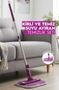 Parex Wondero Temiz Su ile Kirli Suyu Ayıran Otomatik Temizlik Seti + 1 Yedek Mop