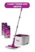 Parex Wondero Temiz Su ile Kirli Suyu Ayıran Otomatik Temizlik Seti + 2 Yedek Mop