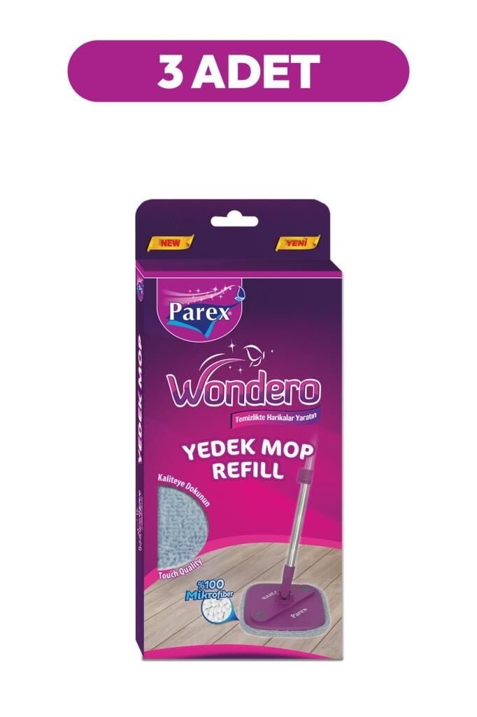 Parex Wondero Yedek Paspas Mop x 3 Adet