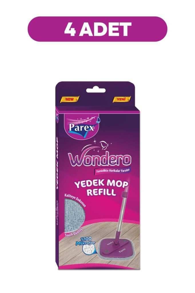 Parex Wondero Yedek Paspas Mop x 4 Adet