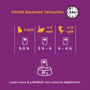 Whiskas Pouch Sos Içinde Somonlu Yetişkin Kedi Konservesi 85 gr