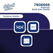 Selpak Professional Butik Kutu Mendil 48 Yaprak x 20 Adet