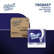 Selpak Professional Premium 24x24 cm 50'li Mini Peçete x 24 Adet