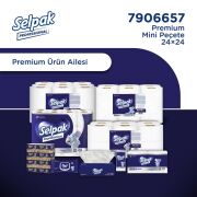 Selpak Professional Premium 24x24 cm 50'li Mini Peçete x 24 Adet