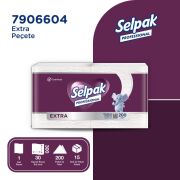 Selpak Profesyonel Extra Peçete 200'lü x 15 Adet