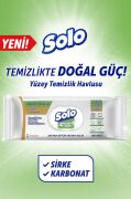 Solo Temizlikte Doğal Güç Beyaz Sabun Ferahlığı Yüzey Temizlik Havlusu 6'lı 600 Yaprak