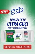 Solo Temizlikte Ultra Güç Sedir Ağacı&Yasemin Esintisi Yüzey Temizlik Havlusu 4'lü 400 Yaprak