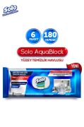 Solo Aquablock Yüzey Temizlik Havlusu 6'lı 180 Yaprak