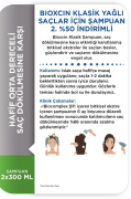 Bioxcin Klasik Yağlı Saçlar Şampuan 300 ml 2.si %50 İndirimli