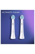 Oral-B iO Ultimate Clean Beyaz Diş Fırçası Yedek Başlığı 2 Adet