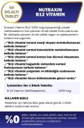 Nutraxin B12 Vitamini (1000 Mcg) - Dil Altı Tableti