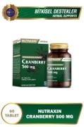 Nutraxin Cranberry 500 mg Takviye Edici Gıda 60 Tablet