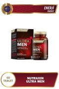 Nutraxin Ultra Men 60 Tablet - L-Arjinin, Ginseng, Zencefil, Demir dikeni, Tarçın