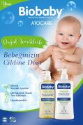 Biobaby Atocare Atopi Eğilimli Ciltler İçin Temizleyici Duş Yağı 500 ML Seramid Prebiyotik Omega 3 - 6 Yulaf