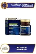 Nutraxin Selenium 100 mcg 100 Tablet | L-Selenometionin Formu | Antioksidan & Bağışıklık Desteği