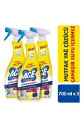 ACE Ultra Köpük Çamaşır Susuz Mutfak 700 ml x3 Adet