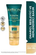 Bioxcin Keratin & Argan Onarıcı Saç Bakım Kremi 250 ml Yıpranmış Ve Hasar Görmüş Saçlar